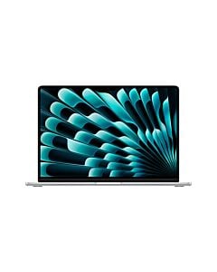 Apple MacBook Air 15" M3 8-core CPU + 10-core GPU / 8GB RAM / 256GB SSD / Klawiatura US / Srebrny (Silver)