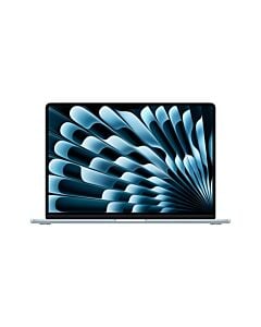 Apple MacBook Air 15" M4 10-core CPU + 10-core GPU / 16GB RAM / 256GB SSD / Klawiatura US / Błękitny (Sky Blue) - odnowiony (stan jak nowy - ASIS+) - Outlet