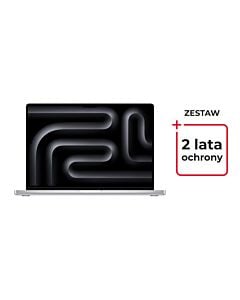 Apple MacBook Pro 14 M4 10-core CPU + 10-core GPU / 16GB / 512GB SSD / Klawiatura US / Srebrny (Silver) + Service Pack Gold 2 lata