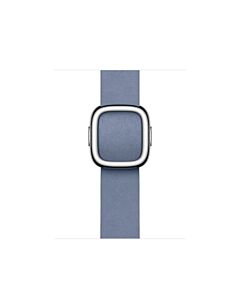 Apple Pasek do Apple Watch w kolorze lawendowego błękitu z klamrą nowoczesną do koperty 41 mm – rozmiar L