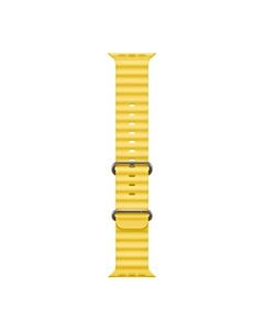 Apple Pasek Ocean w kolorze żółtym do koperty 44mm / 45mm / 46mm / 49mm - rozmiar XL