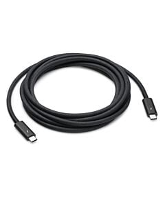 Apple Przewód profesjonalny Thunderbolt 4 Pro (USB-C) 3 m - Czarny