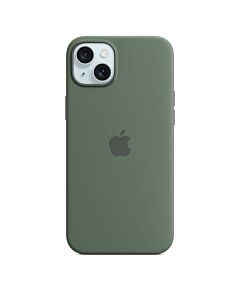 Apple Silikonowe etui do iPhone 15 Plus z MagSafe – Cyprysowe