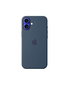 Apple Silikonowe etui do iPhone 16 Plus z MagSafe - Denim