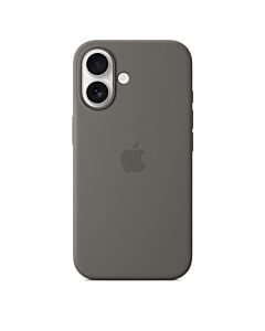 Apple Silikonowe etui do iPhone 16 z MagSafe - Górska Szarość