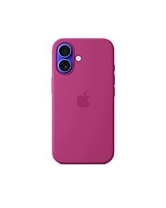 Apple Silikonowe etui do iPhone 16 z MagSafe - Żywy róż
