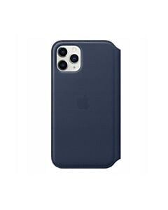 Apple Skórzane etui folio do iPhone 11 Pro – otchłanny błękit