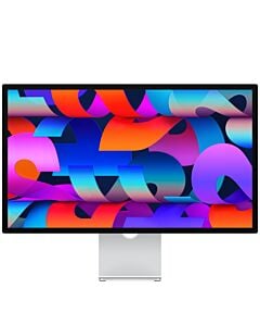 Apple Studio Display Monitor 27" Retina 5K - Ekran ze szkłem nanostrukturalnym - podstawka z regulacją pochylenia / Srebrny (Silver)