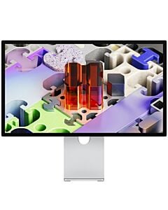 Apple Studio Display Monitor 27" XDR 5K - Ekran ze szkłem standardowym - podstawka z regulacją pochylenia i wysokości / Srebrny (Silver)