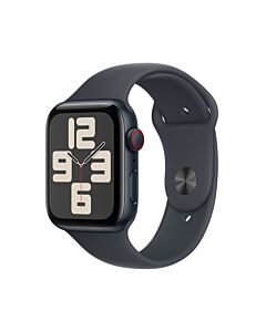 Apple Watch SE GPS + Cellular Koperta 44mm z Aluminium w kolorze Północy z Paskiem sportowym w kolorze Północy - M/L