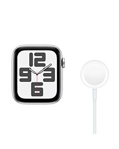 Apple Watch SE GPS + Cellular Koperta 44mm z Aluminium w kolorze Srebrnym - bez paska – Outlet
