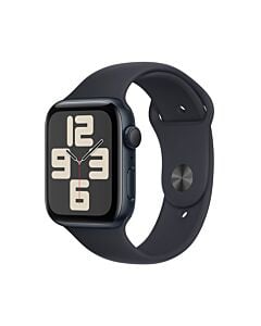 Apple Watch SE GPS Koperta 44mm z Aluminium w kolorze Północy z Paskiem sportowym w kolorze Północy - rozmiar M/L