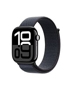 Apple Watch Series 10 GPS + Cellular Koperta 46mm z Aluminium w kolorze Onyksu z Opaską sportową w kolorze Atramentowym