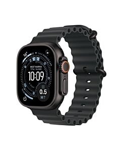 Apple Watch Ultra 3 GPS + Cellular Koperta 49mm z Tytanu w kolorze Czarnym z Paskiem Ocean w kolorze Czarnym – Outlet