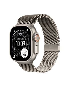 Apple Watch Ultra 3 GPS + Cellular Koperta 49mm z Tytanu w kolorze Naturalnym z Bransoletą mediolańską z Tytanu w kolorze Naturalnym - L – Outlet