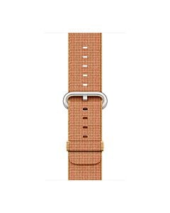 Apple Pasek nylonowy w kolorze złotym/czerwonym do koperty 42mm / 44mm / 45mm / 46mm / 49mm - rozmiar M/L