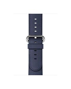 Apple Skórzany pasek z klamrą klasyczną w kolorze północnego błękitu do koperty 42mm / 44mm / 45mm / 46mm / 49mm - rozmiar M/L