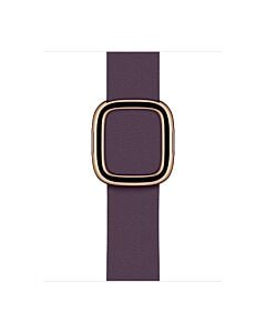 Apple Pasek z klamrą nowoczesną w kolorze śliwki do koperty 38mm / 40mm / 41mm / 42mm - rozmiar L