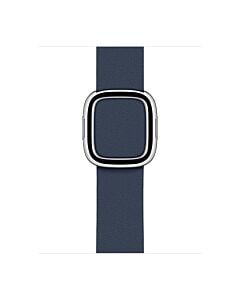 Apple Pasek z klamrą nowoczesną w kolorze błękitu otchłani do koperty 38mm / 40mm / 41mm / 42mm - rozmiar S