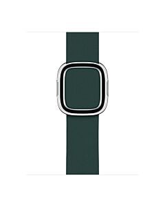 Apple Pasek z klamrą nowoczesną w kolorze leśnej zieleni do koperty 38mm / 40mm / 41mm / 42mm - rozmiar M