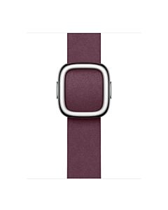 Apple Pasek z klamrą nowoczesną w kolorze morwy do koperty 38mm / 40mm / 41mm / 42mm - rozmiar M