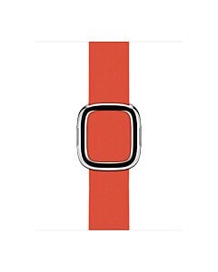 Apple Pasek z klamrą nowoczesną w kolorze (PRODUCT)RED do koperty 38mm / 40mm / 41mm / 42mm - rozmiar S