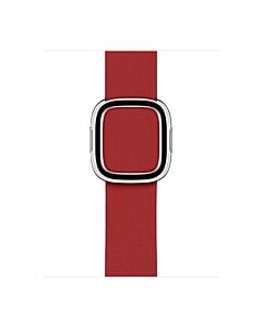 Apple Pasek z klamrą nowoczesną w kolorze rubinowym do koperty 38mm / 40mm / 41mm / 42mm - rozmiar L