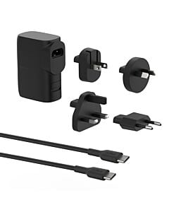 Belkin BoostCharge Podróżna ładowarka sieciowa z Powerbankiem 5 000 mAh - Czarna