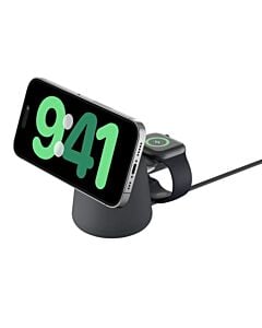 Belkin BoostCharge Pro Ładowarka bezprzewodowa 2in1 - Grafitowa