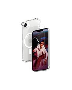 CARE by PanzerGlass Fashion 3w1 Zestaw ochronny Etui+Szkło+Lens do iPhone 16e