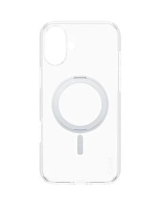 CARE by PanzerGlass Feature Kickstand Etui do iPhone 16 Plus z srebrną stopką kompatybilną z MagSafe - Przezroczyste
