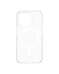 CARE by PanzerGlass Urban Combat Etui do iPhone 15 Pro kompatybilne z MagSafe - Przezroczyste/ Białe
