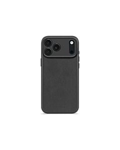 Decoded Leather Backcover Etui skórzane do iPhone 17 Pro Max kompatybilna z MagSafe - Czarne