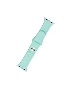 Fixed Silikonowy pasek do Apple Watch 42/44/45mm - Głęboka zieleń