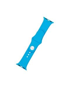 Fixed Silikonowy pasek do Apple Watch 42/44/45mm - Głęboki błękit