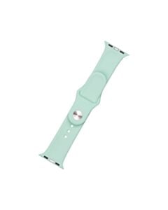 Fixed Silikonowy pasek do Apple Watch 42/44/45mm - Jasno zielony