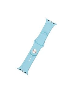 Fixed Silikonowy pasek do Apple Watch 42/44/45mm - Turkusowy