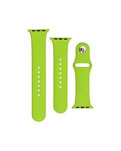 Fixed Silikonowy pasek do Apple Watch 42/44/45mm - Zielony