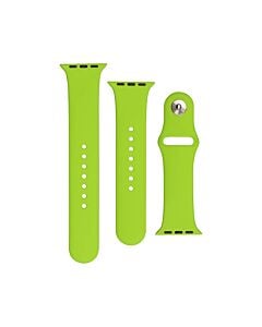Fixed Silikonowy pasek do Apple Watch 42/44/45mm - Zielony