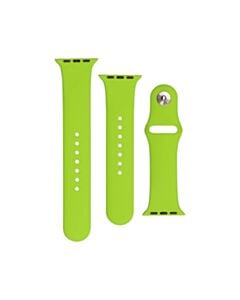 Fixed Silikonowy pasek do Apple Watch 42/44/45mm - Zielony