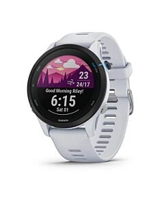 Garmin Forerunner 255 Music Smartwatch z kopertą 46mm Mleczny kwarc