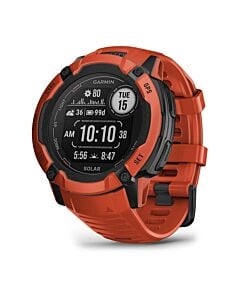Garmin Instinct 2X Solar Smartwatch z kopertą 50mm w kolorze czerwonym