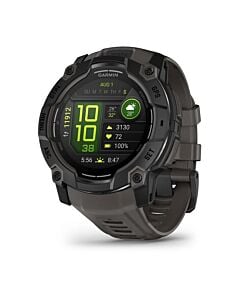 Garmin Instinct 3 Smartwatch z kopertą 50mm Czarny z paskiem silikonowym w kolorze grafitowym