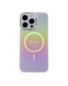 Guess Etui do iPhone 15 Pro Max kompatybilne z MagSafe - Różowe – Outlet
