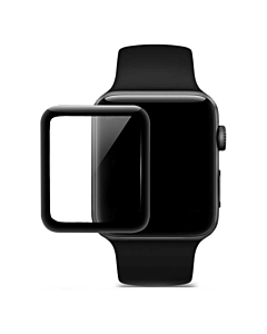 HOCO 4D Black-Rim Glass - Hartowane szkło ochronne do zegarka Apple Watch 38mm