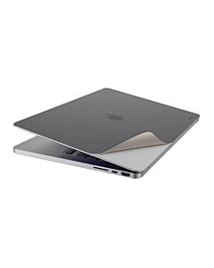 JCPAL MacGuard Folia ochronna do MacBook Pro 16 M1 Space Gray (góra+dół)