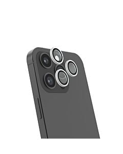 JCPal Preserver Camera Lens Szkło ochronne na aparat do iPhone 15 Pro - Srebrne
