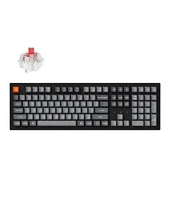 Keychron K10 MAX bezprzewodowa klawiatura mechaniczna z podświetleniem RGB Keychron Hot-Swap Super Red Switch - Czarna (Black)