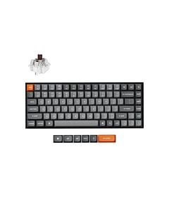 Keychron K2 MAX Bezprzewodowa klawiatura mechaniczna z podświetleniem białym Keychron Super Brown Switch - Czarna (Black)