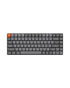 Keychron K3 MAX niskoprofilowa klawiatura mechaniczna z podświetleniem RGB Gateron Hot-Swap Red Switch - Czarna (Black)